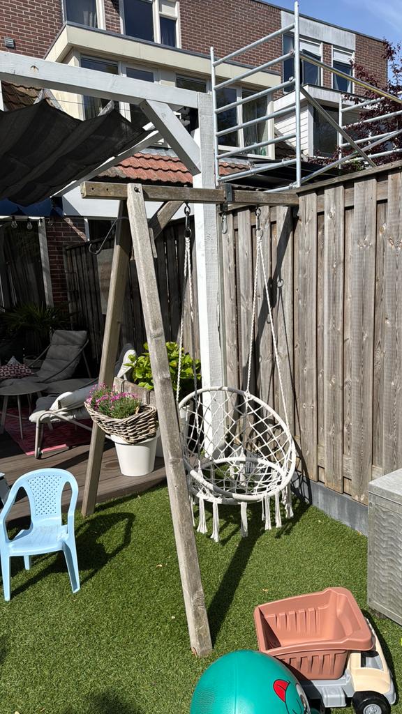 Schommel wandbevestiging, Kinderen en Baby's, Speelgoed | Buiten | Speeltoestellen, Ophalen, Gebruikt, Schommel