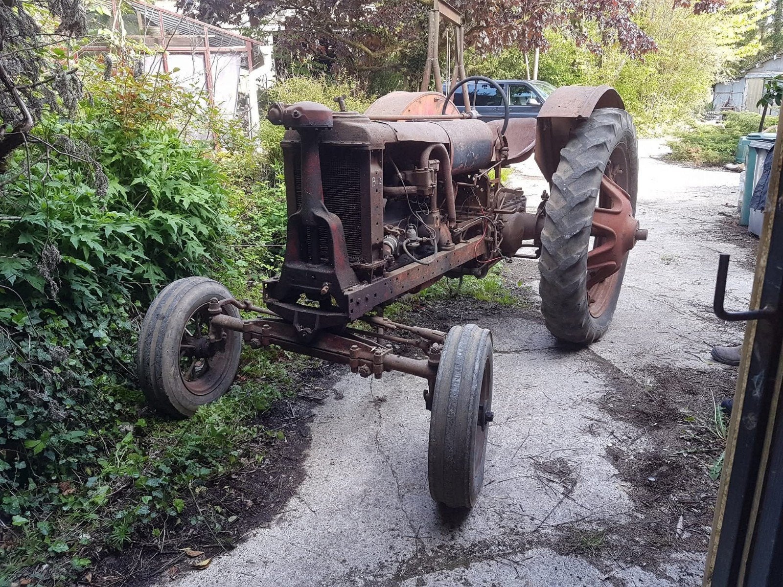 Farmall FG Oldtimer Tractor - Motor Vast, Geen Vorstschade, Overige merken, Tot 2500, Oldtimer, Ophalen of Verzenden