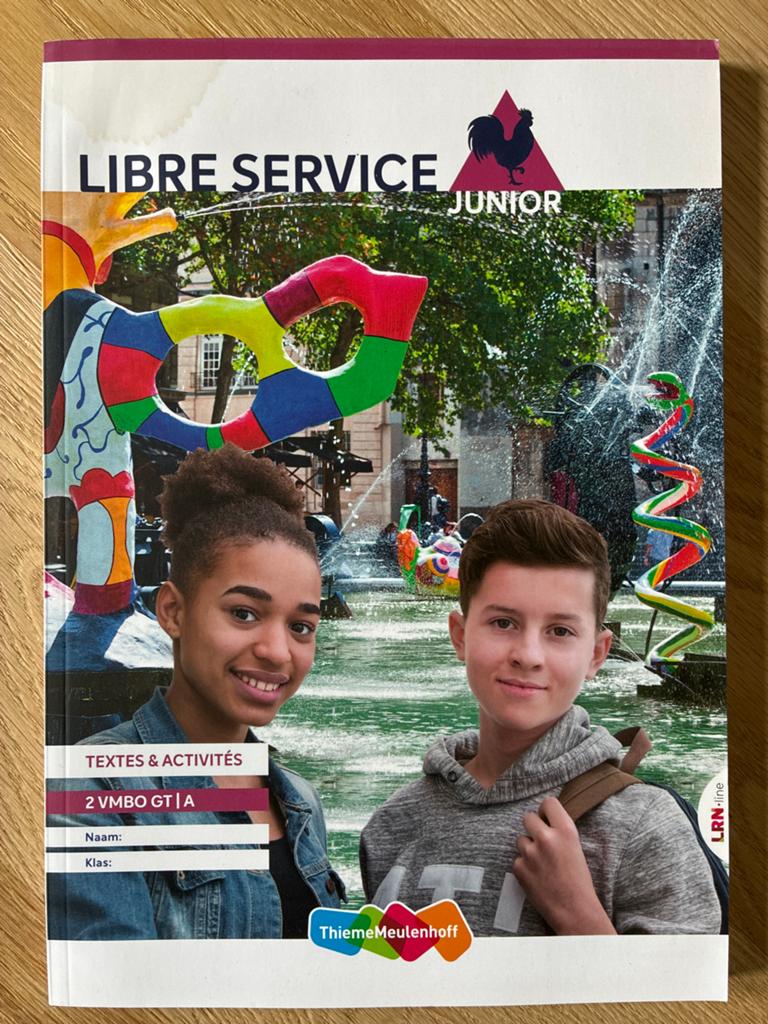Libre Service Junior 2 VMBO GT/T Frans Tekst & Activiteiten, Boeken, Schoolboeken, Ophalen of Verzenden, Gelezen, VMBO, Frans