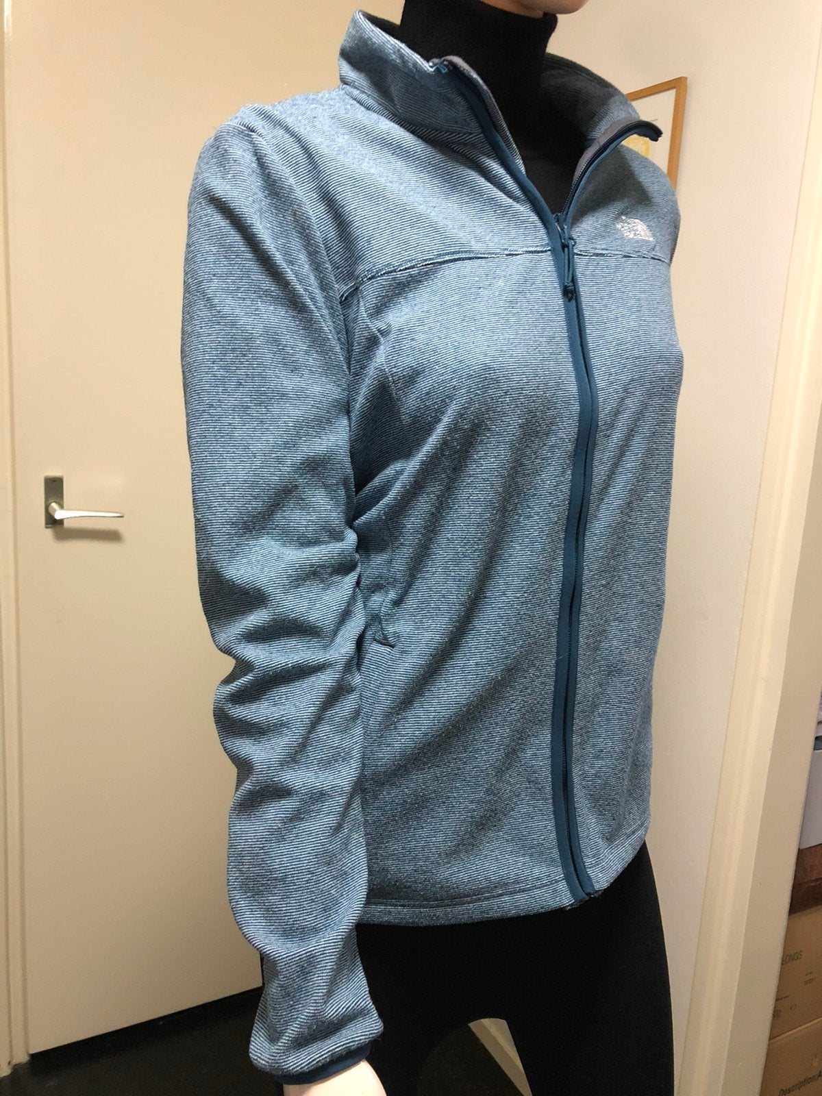 The North Face. Blauw dames vest mt.L, Kleding | Dames, Ophalen of Verzenden, Zo goed als nieuw, Maat 42/44 (L), Blauw