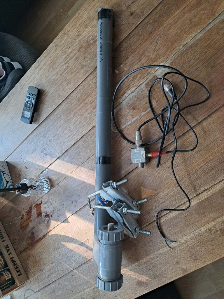 mini whipe, Telecommunicatie, Ophalen of Verzenden, Zo goed als nieuw, Antenne
