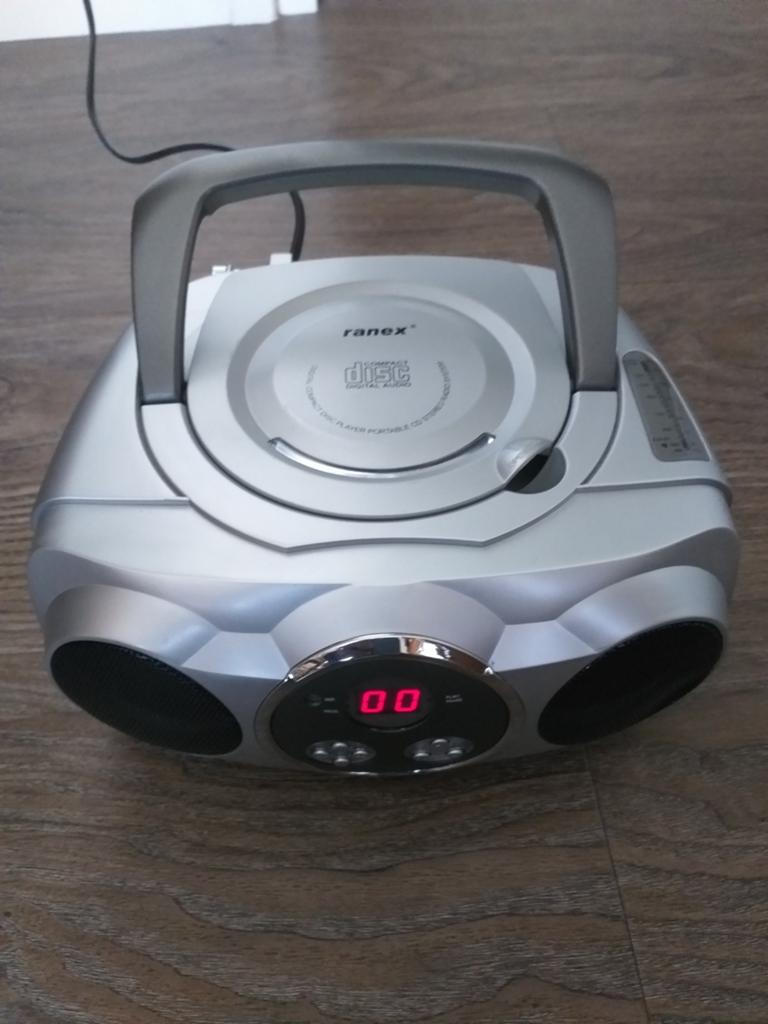 Portable RADIO/CD-SPELER   Ranex, als nieuw!, Ophalen of Verzenden, Zo goed als nieuw, Cd-speler, Overige merken