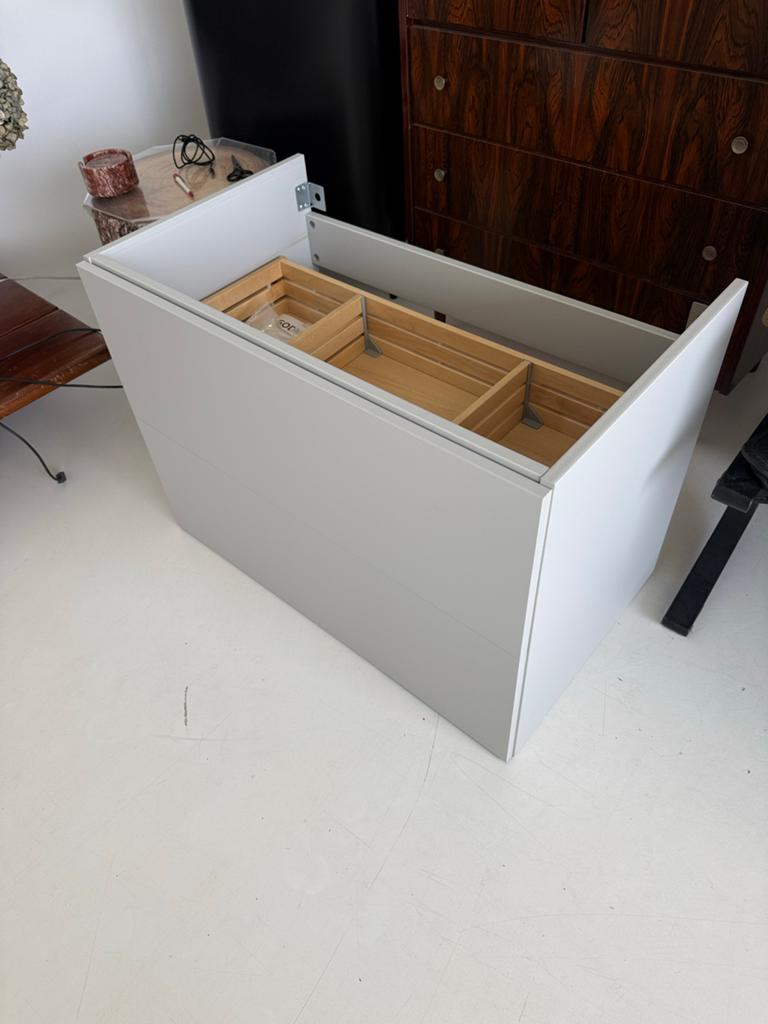 IKEA Godmorgon badkamerkastje lichtgrijs 80 cm breed, Huis en Inrichting, Badkamer | Badkamermeubels, Nieuw, Minder dan 100 cm