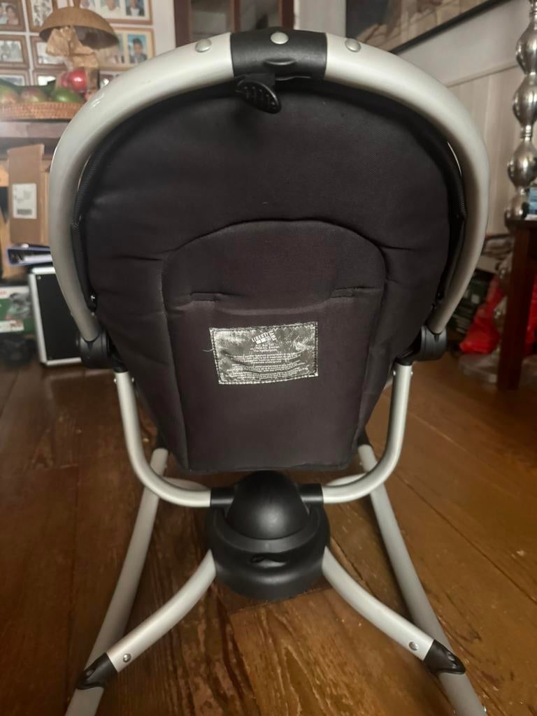 Titanium draaibare baby swing  schoon en netjes. Ophalen !, Overige merken, Gebruikt, Verstelbaar, Wipstoel