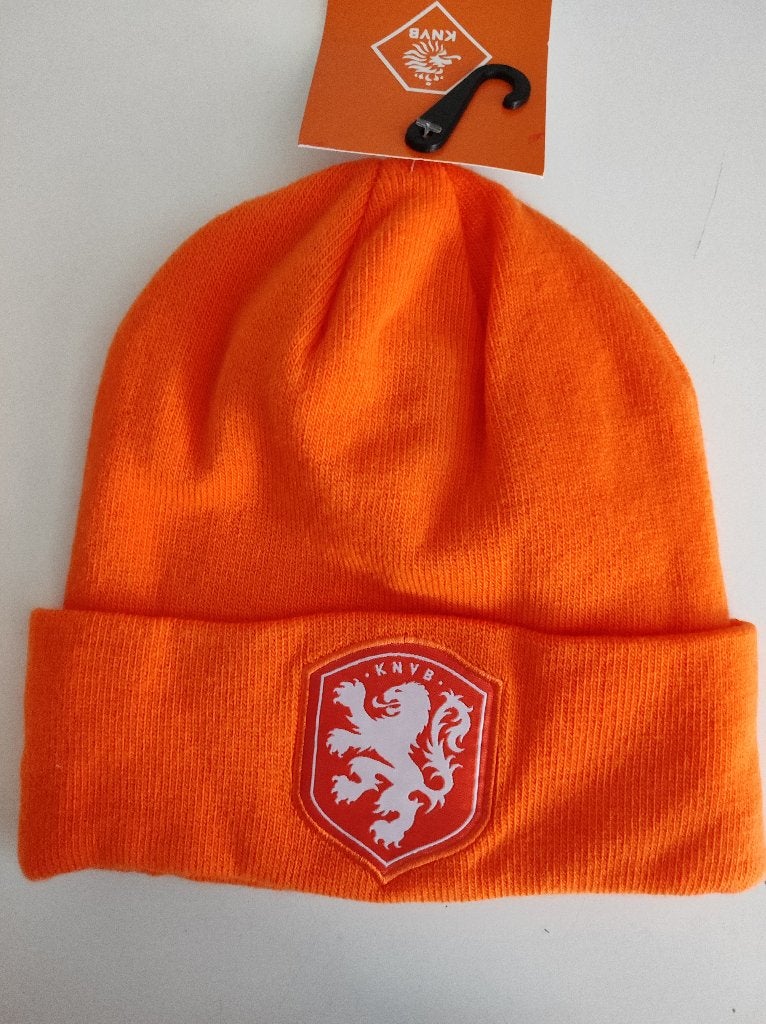 Officiële KNVB muts Oranje met logo KNVB., Maat XS of kleiner, Ophalen of Verzenden, Nieuw, Overige typen