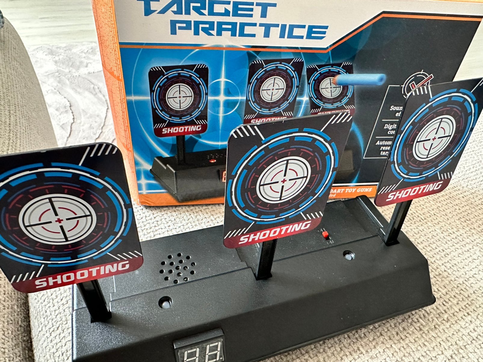 Target schietschijf nerf gun, Ophalen, Zo goed als nieuw