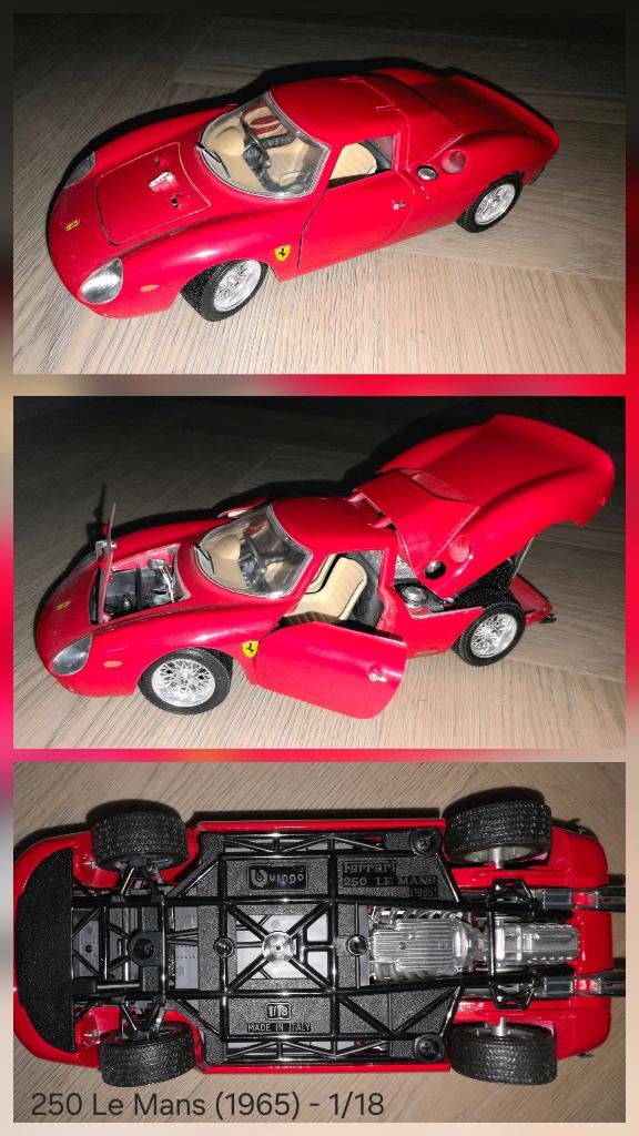 Bburago Ferrari's diverse varianten, Ophalen of Verzenden, Gebruikt, Auto, Bburago