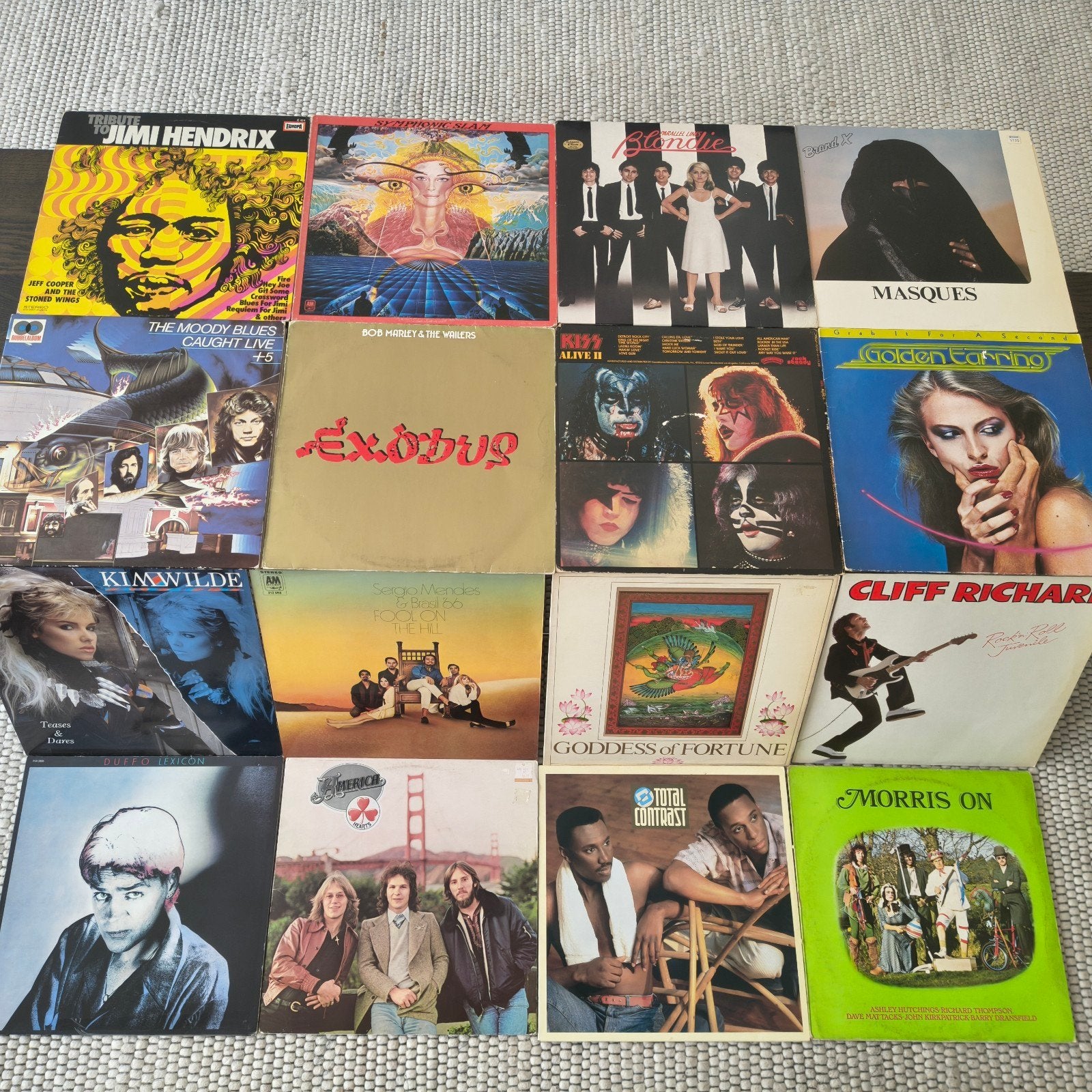 LP Collectie verzameling 92 stuks Pop Rock Funk Soul vinyl, Cd's en Dvd's, Ophalen, LP, Gebruikt, Pop