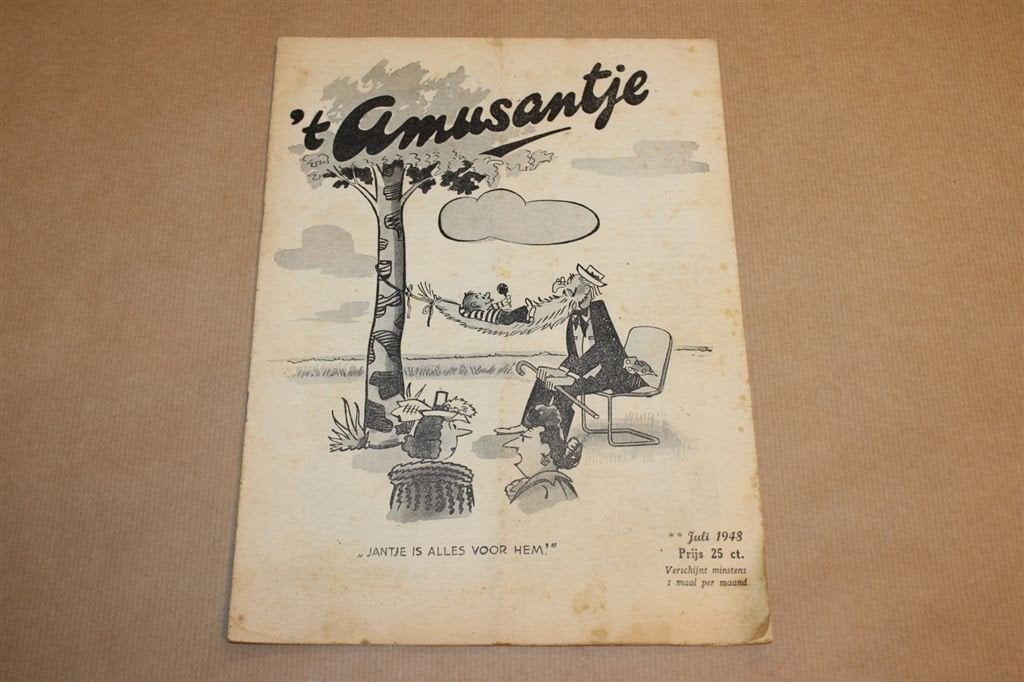 Magazine - \'t Amusantje - 1948, Ophalen of Verzenden, 1940 tot 1960, Knipsel(s)