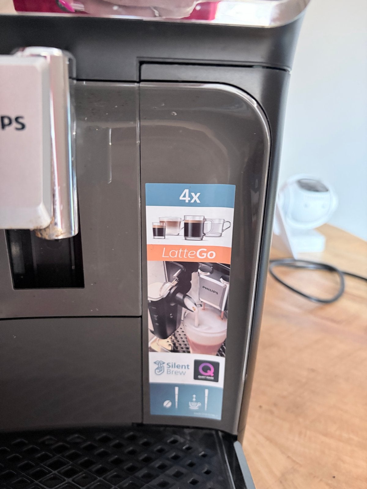 Philips LatteGo Volautomatische Espressomachine, Witgoed en Apparatuur, Ophalen, Afneembaar waterreservoir, Espresso apparaat