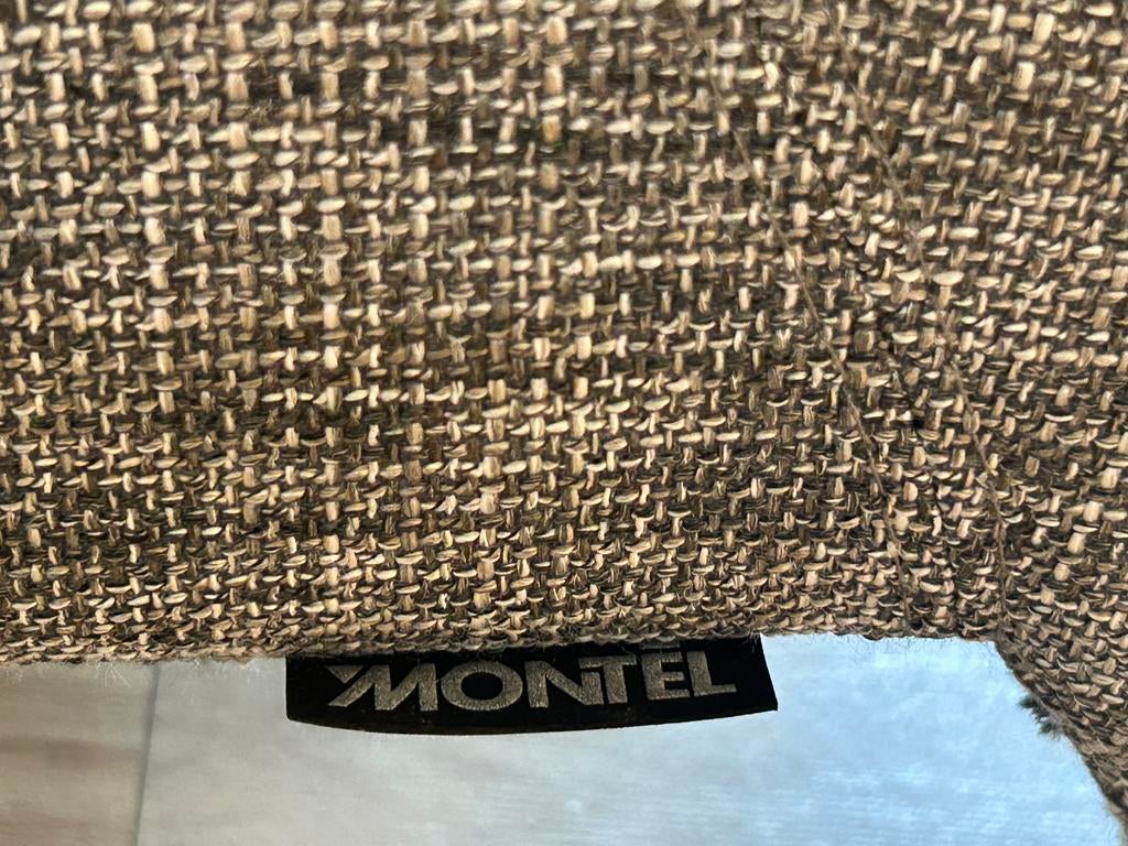 Zo goed als nieuw! 2x Montel Lichtgrijze 2,5 zitter SETPRIJS, Tweepersoons, 75 tot 100 cm, Ophalen of Verzenden, Zo goed als nieuw
