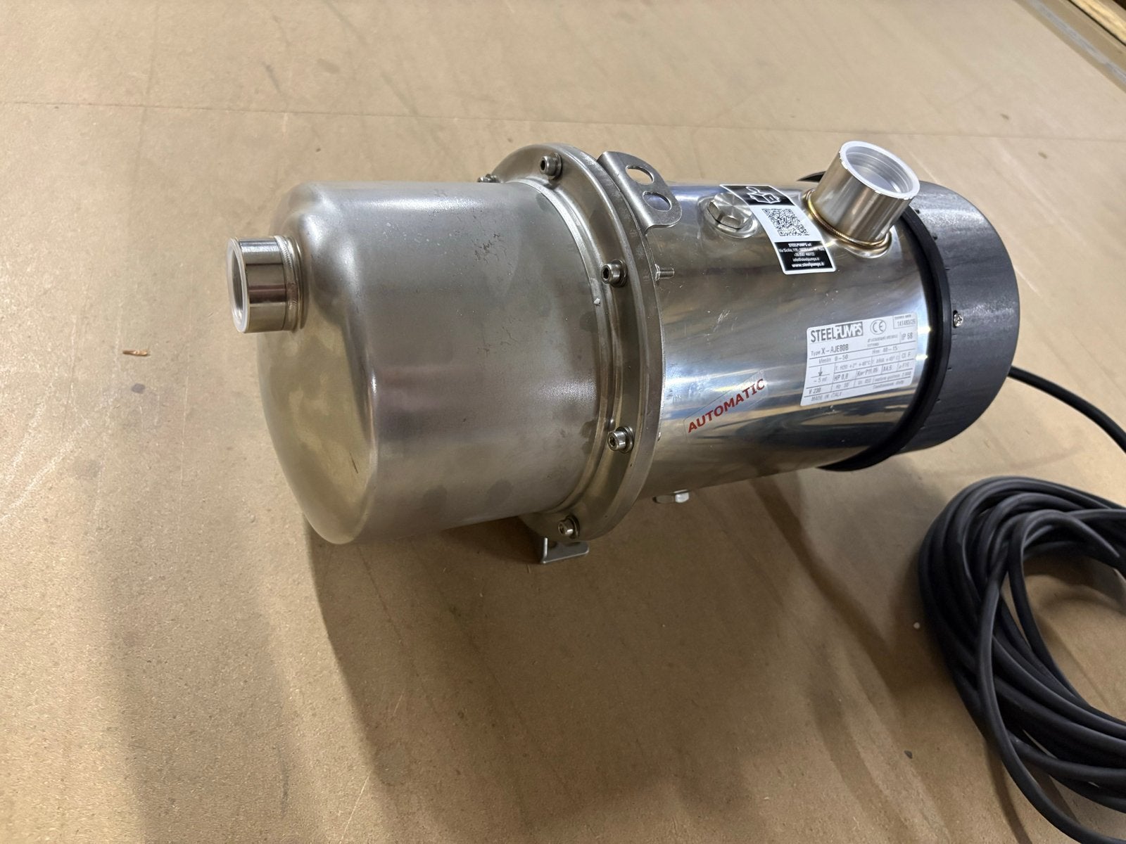 SteelPumps X-AJE80B Automatische Waterpomp, Ophalen of Verzenden