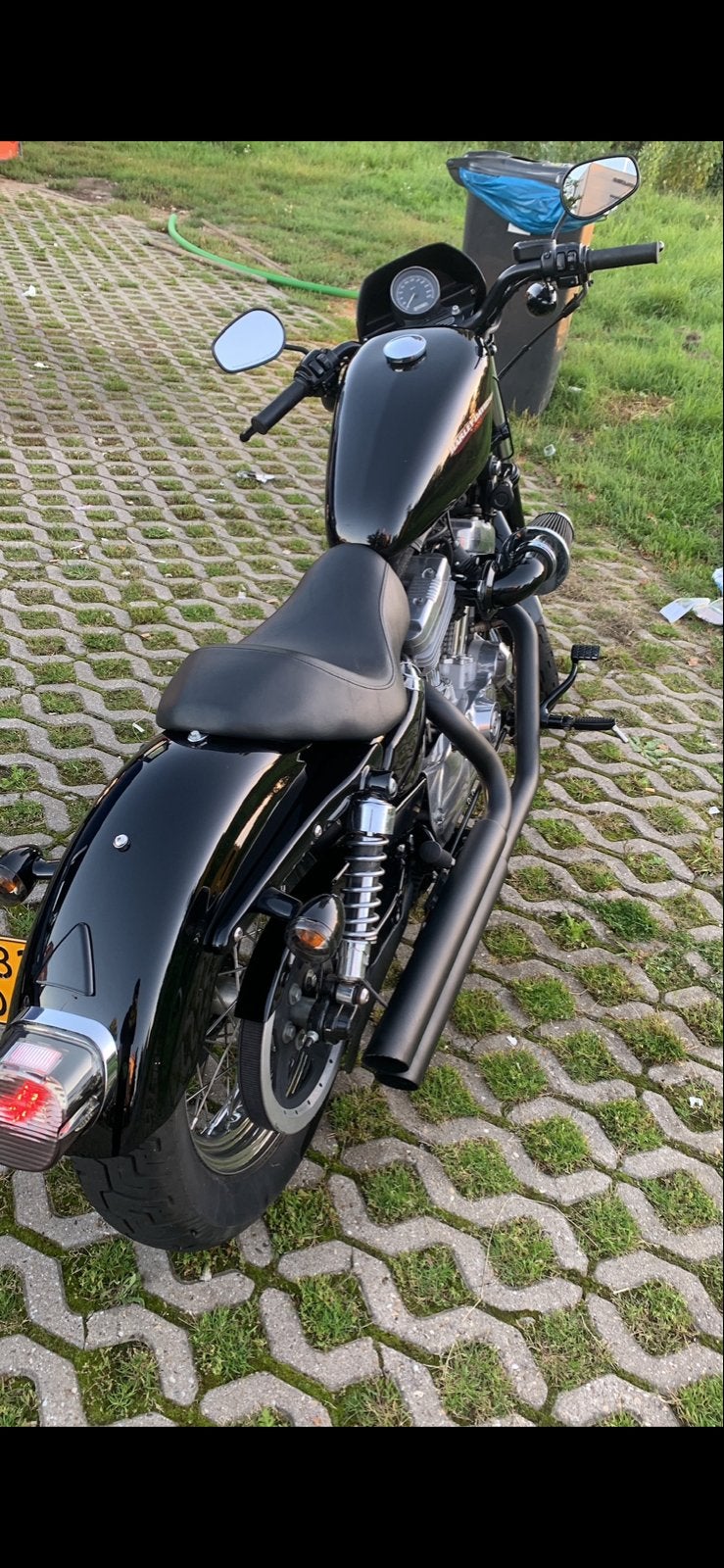 Harley Davidson Sportster 883 - Custom, Sportuitlaat, Chopper, Gebruikt, 883 cc