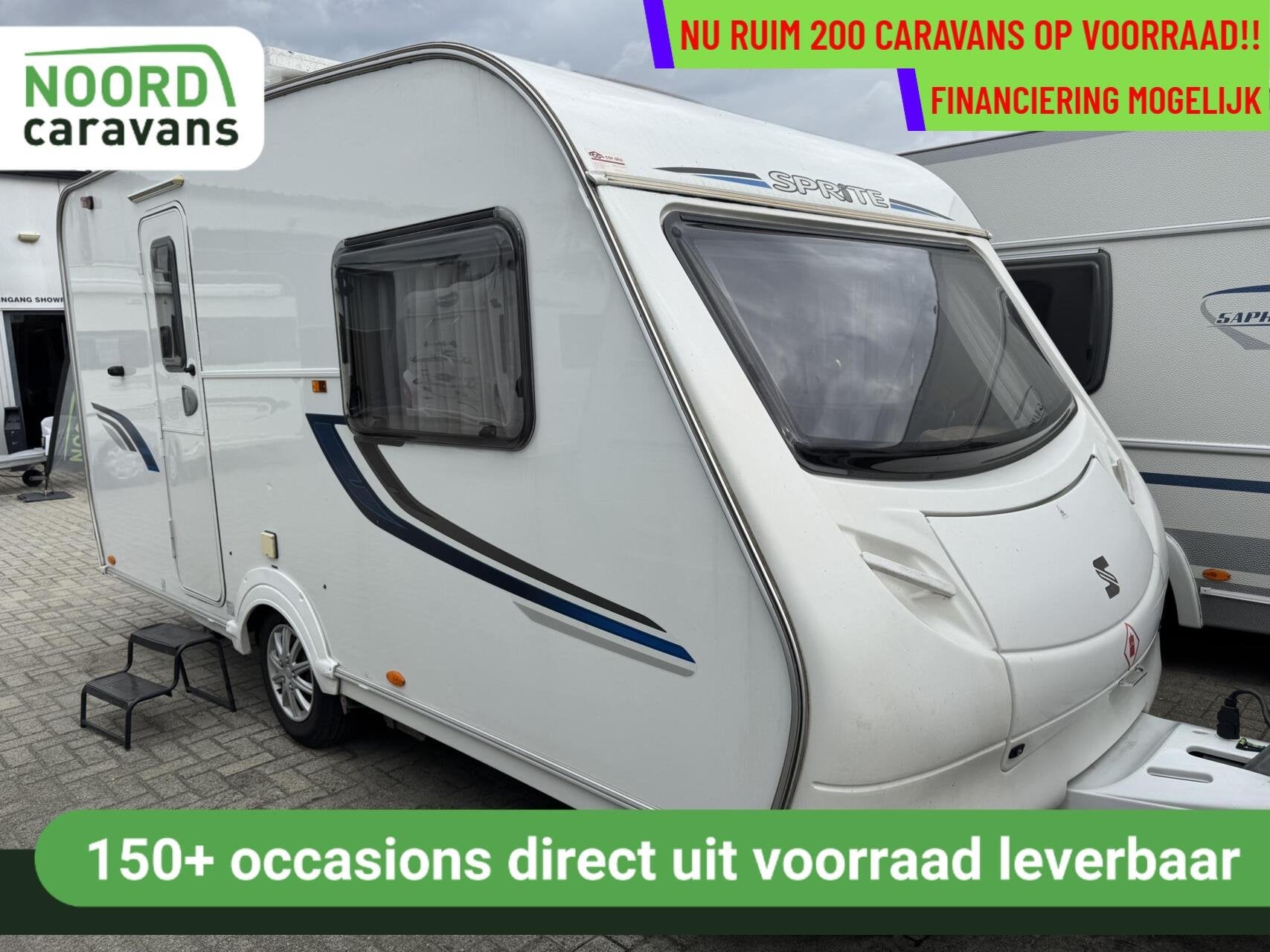 Swift CHALLENGER 460, ENKELE BEDDEN, MOVER, VOORTENT, DOUCHE, Caravans en Kamperen, Caravans, Tot en met 2, Bedrijf, 750 - 1000 kg