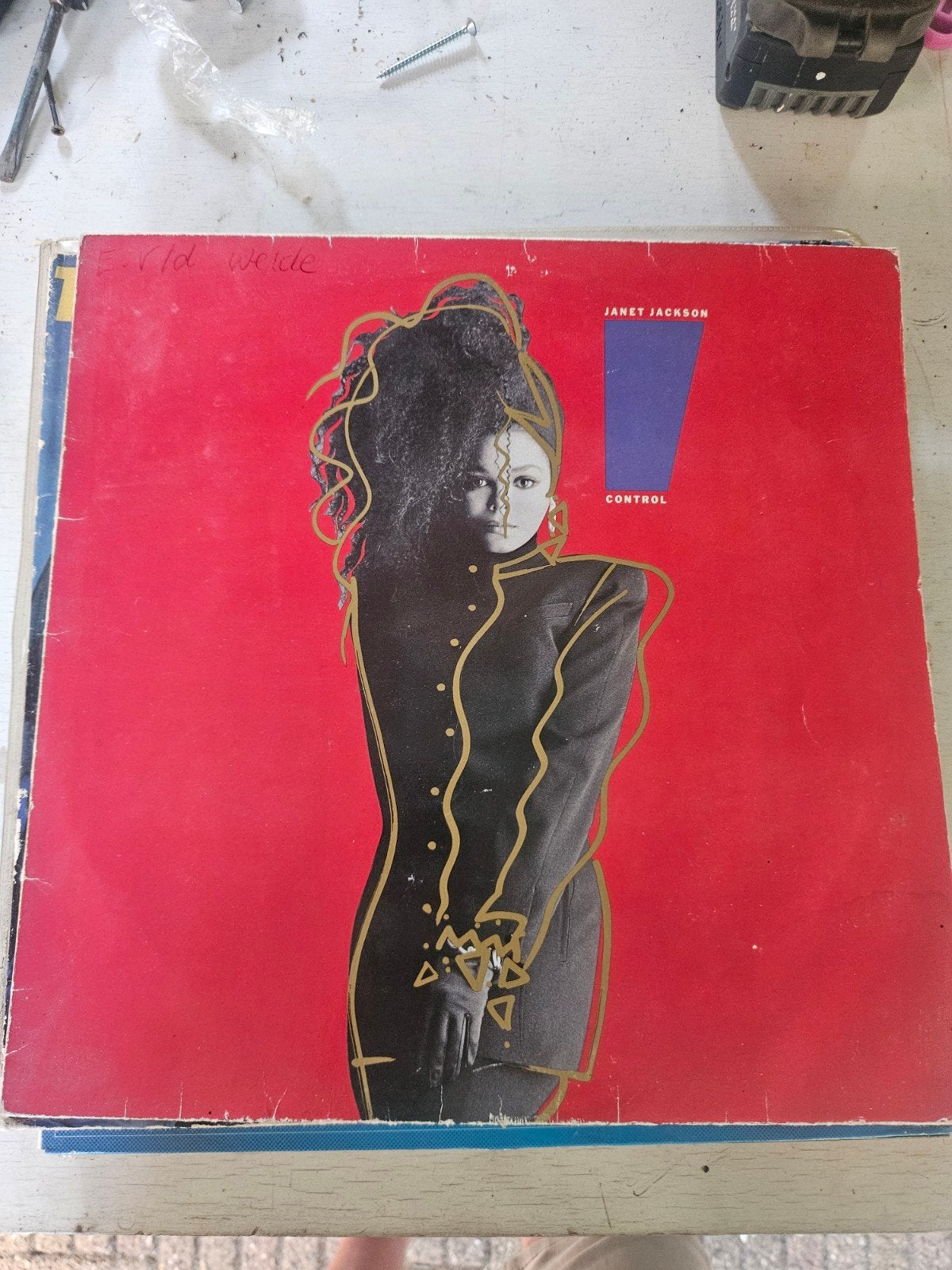 janet jackson  lp, Ophalen of Verzenden, Gebruikt, 12 inch, Poprock