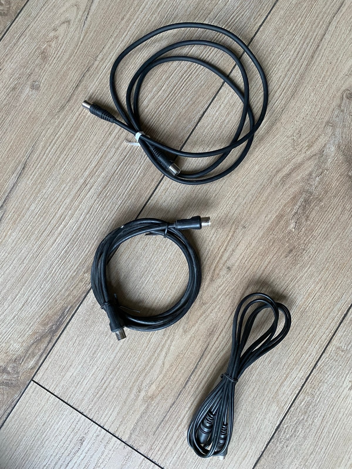 Set van 3 Coax en S-Video Kabels - Goede Staat, Audio, Tv en Foto, Audiokabels en Televisiekabels, Ophalen of Verzenden, Gebruikt
