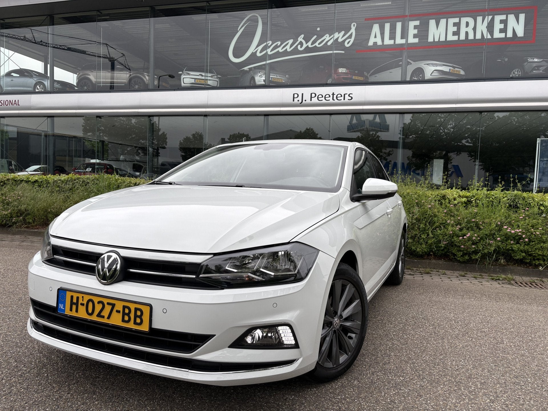 Volkswagen Polo 1.0 TSI Highline Airco - Apple carplay - Nav, Voorwielaandrijving, Stof, Gebruikt, Euro 6
