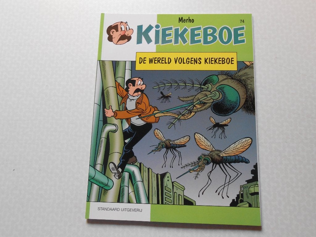 kiekeboe 74 De wereld volgens Kiekeboe 1997 1 ste druk., Eén stripboek, Merho, Nieuw, Ophalen of Verzenden