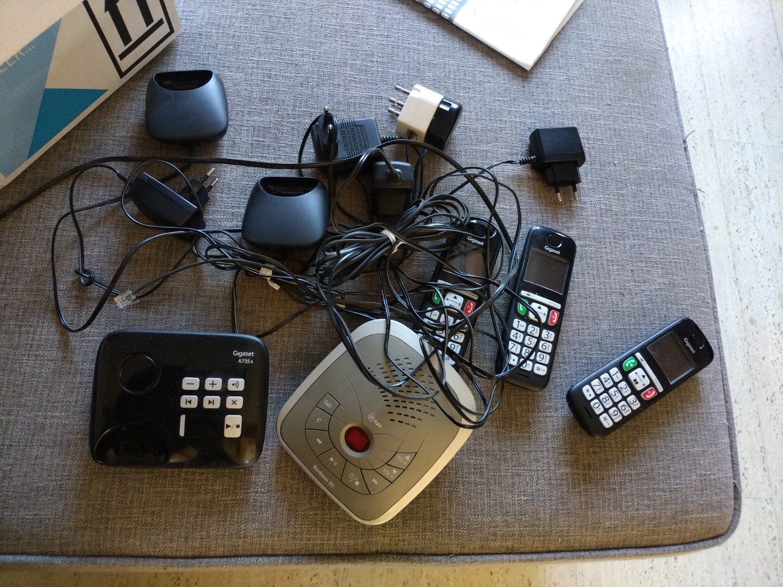 Gigaset A735A & KPN Bordeaux 50 - zie tekst, Telecommunicatie, Ophalen of Verzenden