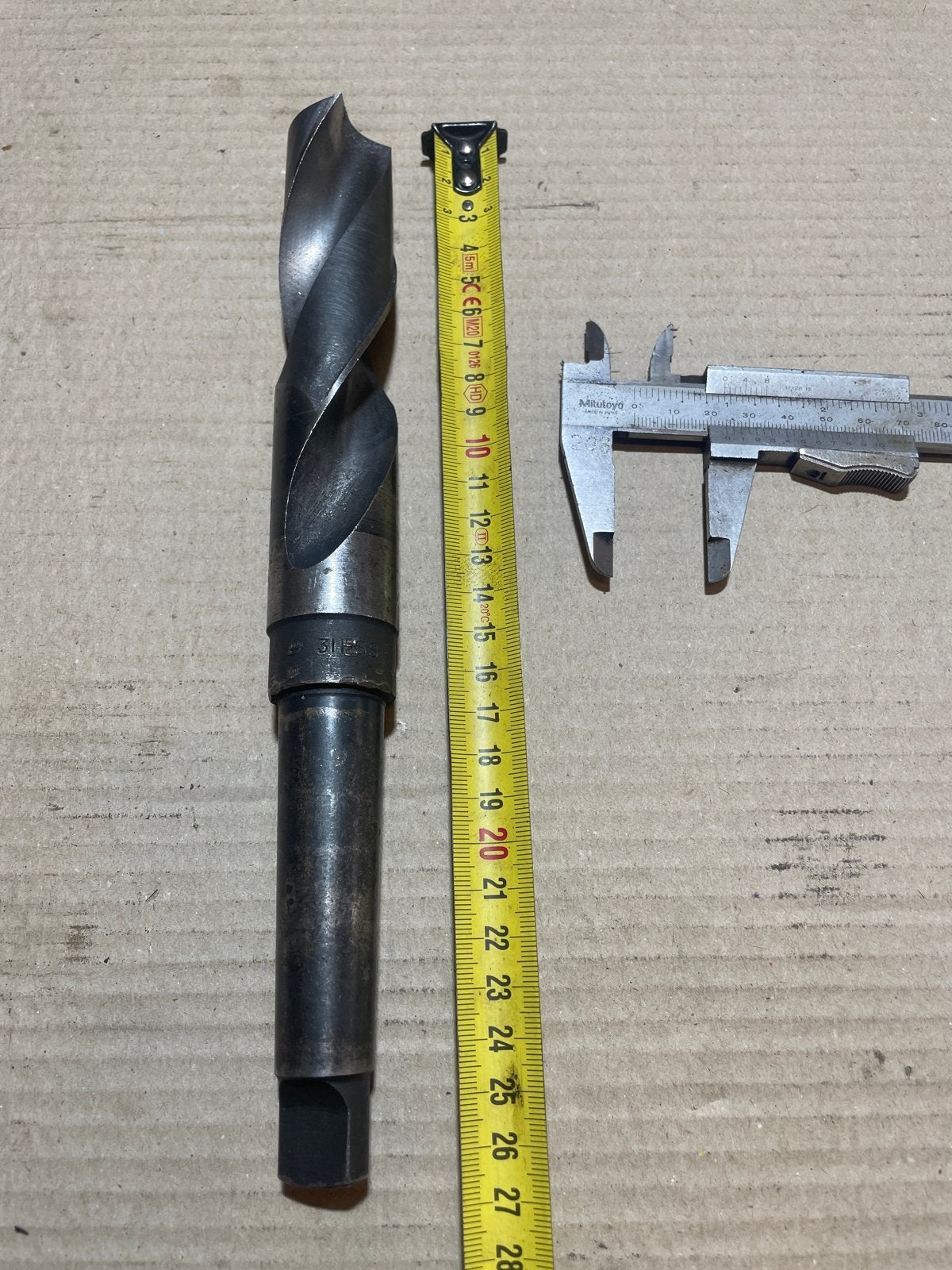 31 mm HSS Spiraalboor MC3, Doe-het-zelf en Verbouw, Ophalen of Verzenden, Gebruikt, Overige typen