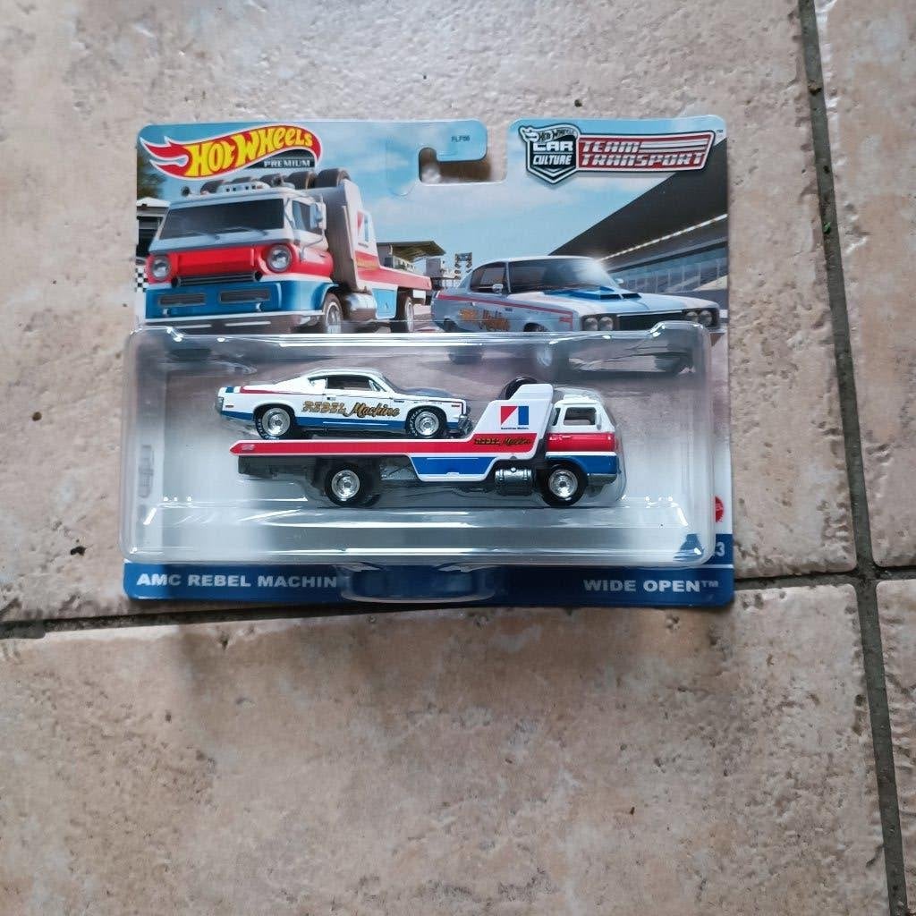 hot wheels team amc rebel machine wide open, Ophalen of Verzenden, Nieuw, Auto