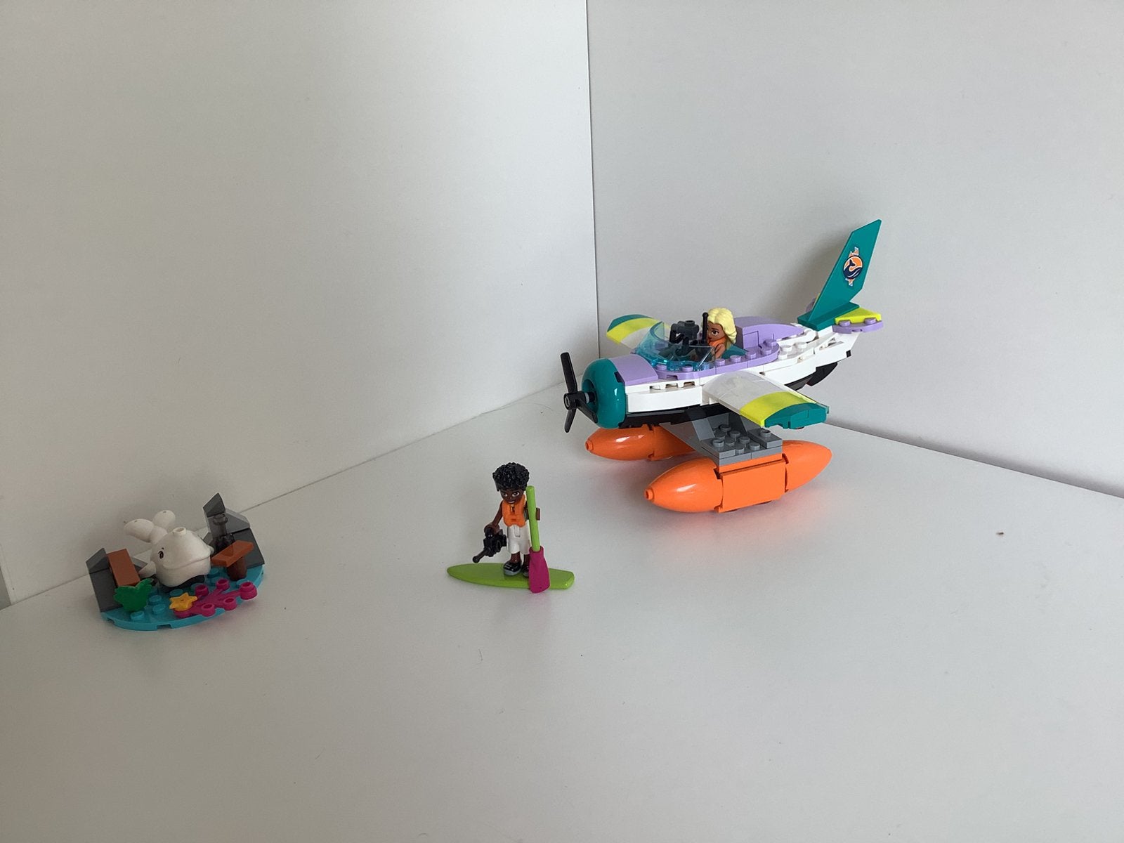 LEGO reddingsvliegtuig set 41752, Lego, Friends, Ophalen of Verzenden, Zo goed als nieuw
