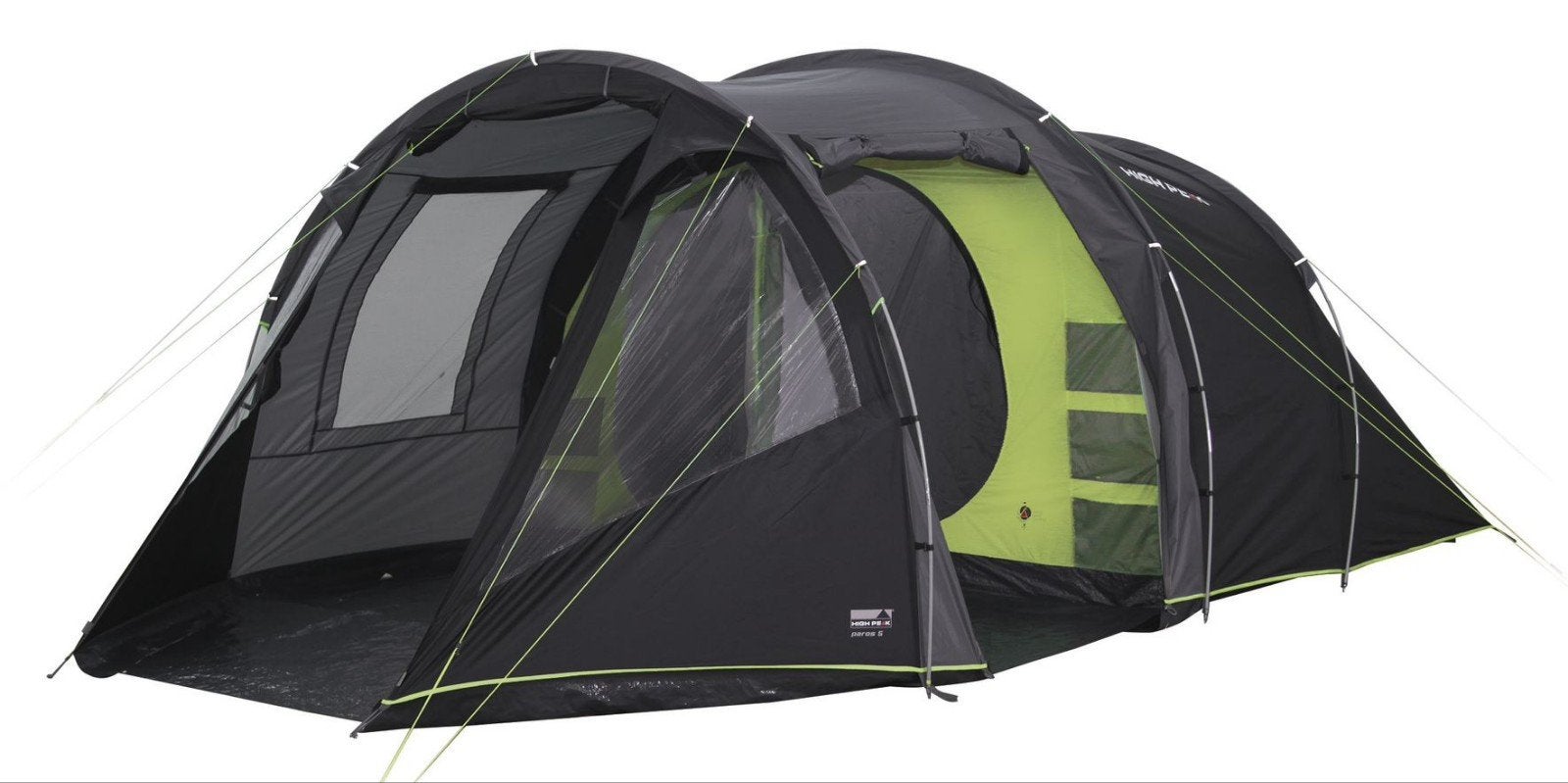 High Peak Paros 5, Caravans en Kamperen, Tenten, Ophalen, Zo goed als nieuw, Tot en met 5