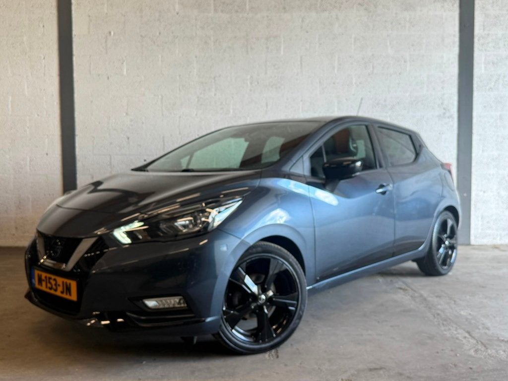 Nissan Micra 1.0 N-Sport BOSE NAP LED LEDER, Voorwielaandrijving, 40 €/maand, Met garantie (alle), Origineel Nederlands