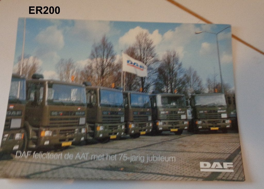 daf foto 75 jaar  aat, Verzenden, 1980 tot heden, Zo goed als nieuw, Overige onderwerpen
