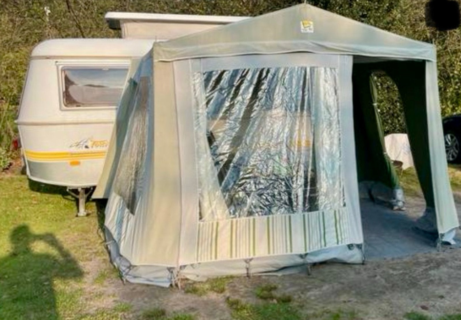 Eriba pan voortent, Caravans en Kamperen, Caravan accessoires, Ophalen, Gebruikt