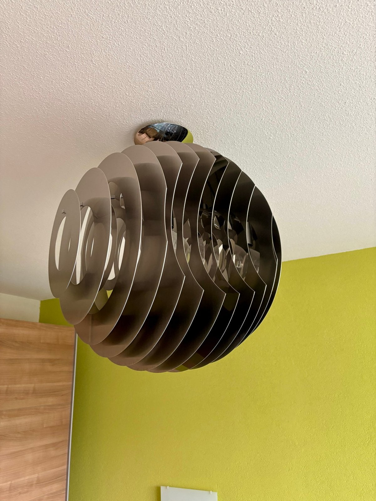 Foscarini Supernova Hanglamp RVS - Design Verlichting, Ophalen, Gebruikt, Metaal, E27 (groot)