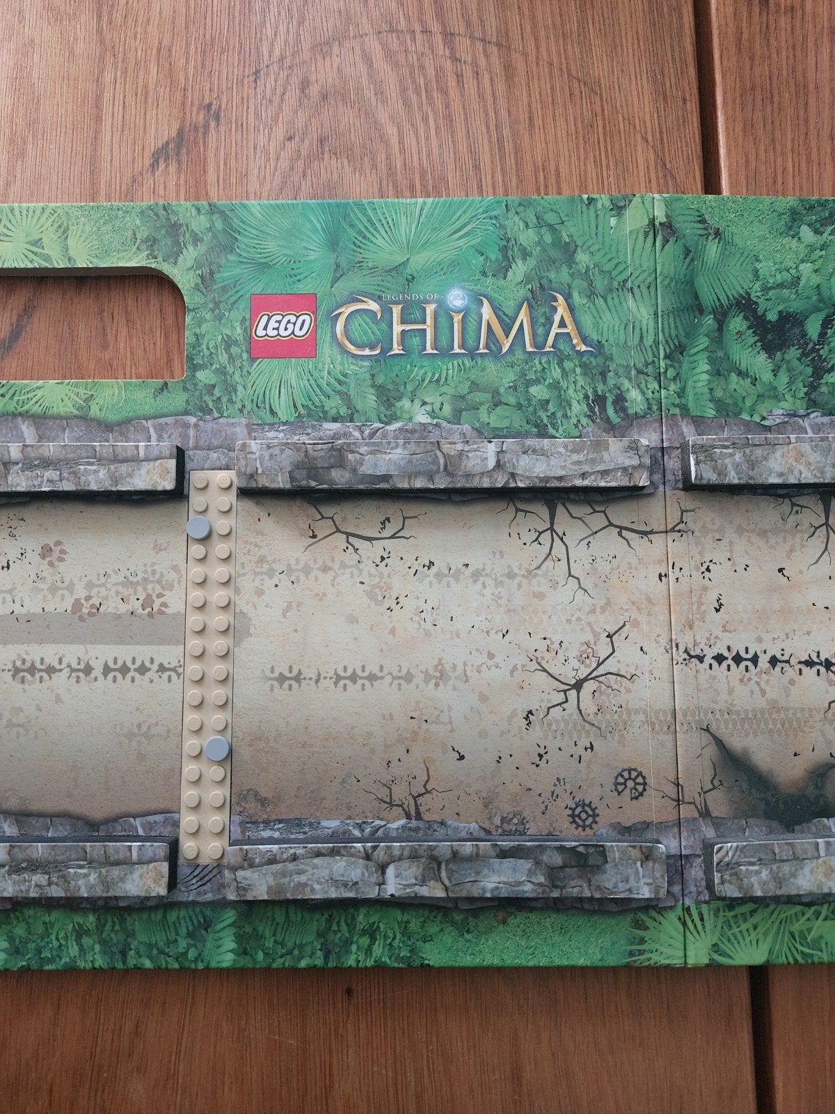 Lego Chima speelmat/grondplaat, Gebruikt, Overige thema's, Lego, Ophalen of Verzenden