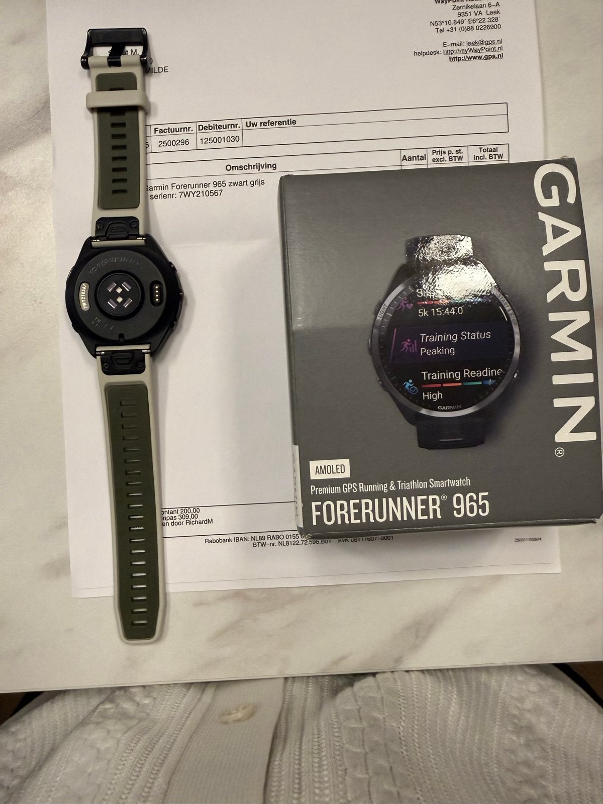 Foto 5 van Garmin Forerunner 965 Zwart/Grijs