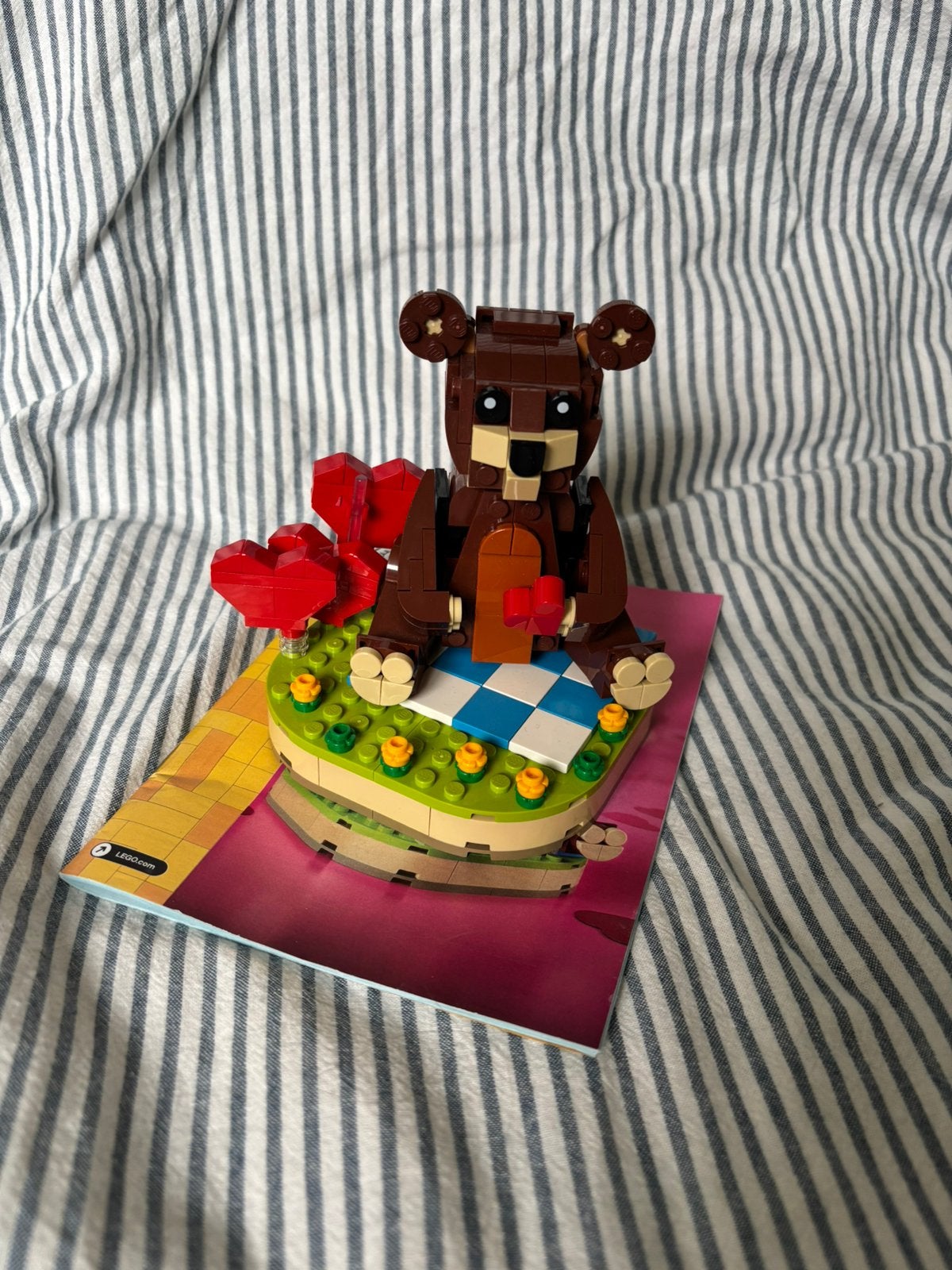 LEGO Teddybeer (valentijn) bieden :), Ophalen of Verzenden, Zo goed als nieuw, Overige merken