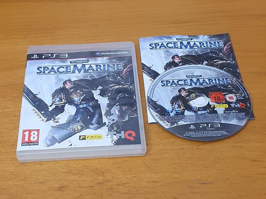 PS3 | Warhammer 40,000 Space Marine, Avontuur en Actie, Gebruikt, Vanaf 18 jaar, 1 speler