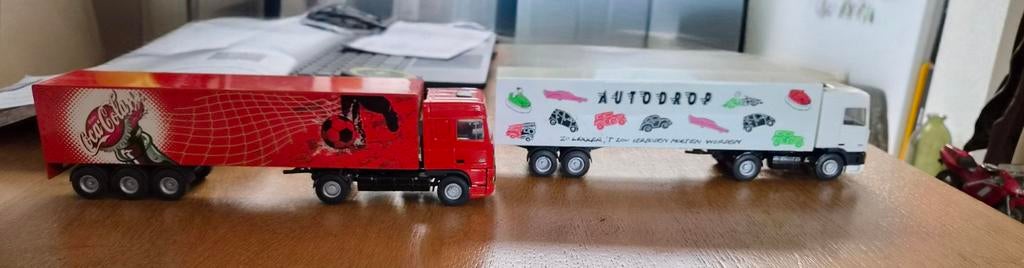 Vracht autos coca cola & autodrop, Ophalen, Overige merken