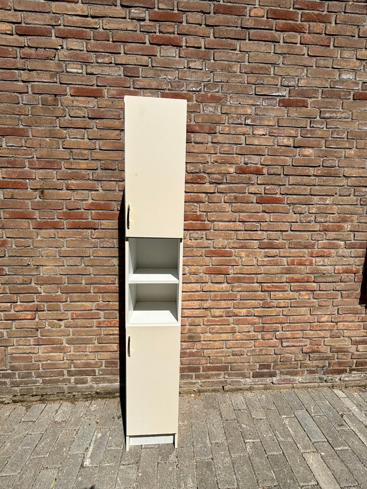 Handige smalle opbergkast, Ophalen, Gebruikt