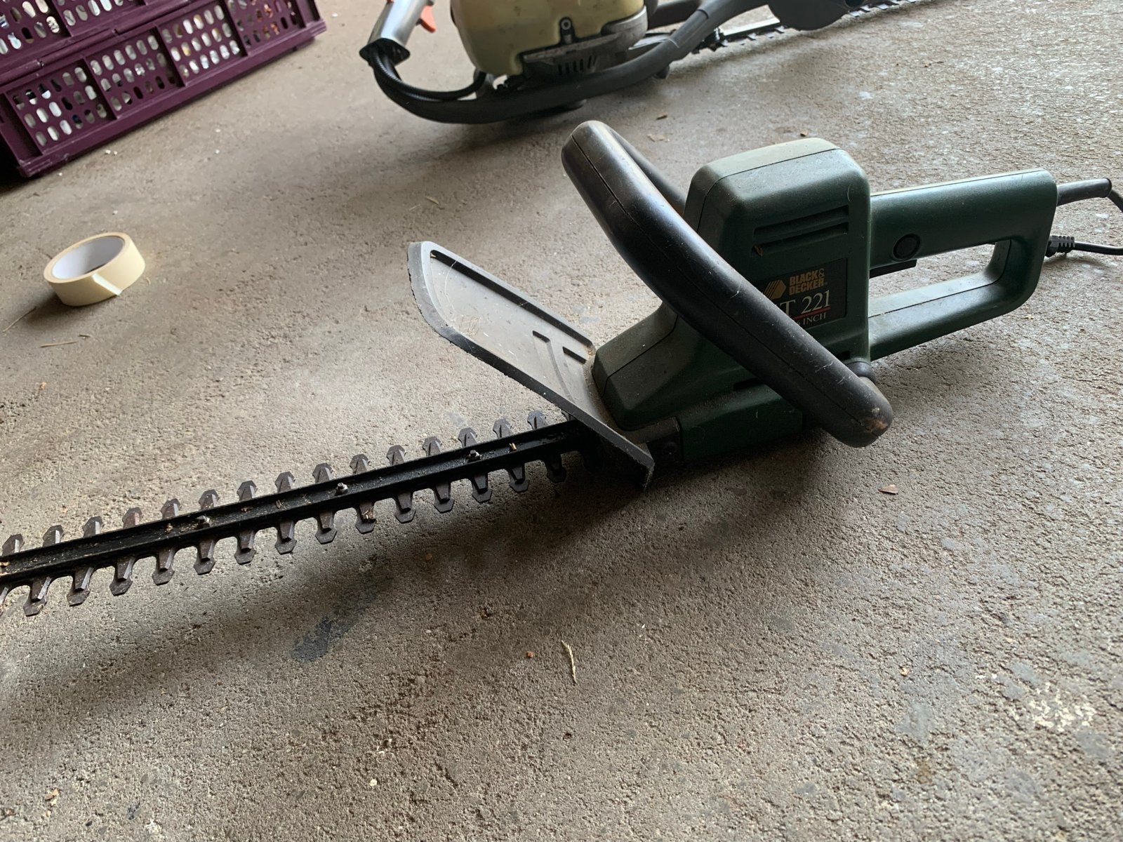 Black & Decker T 221 Elektrische Heggenschaar, Ophalen, Gebruikt, Elektrisch