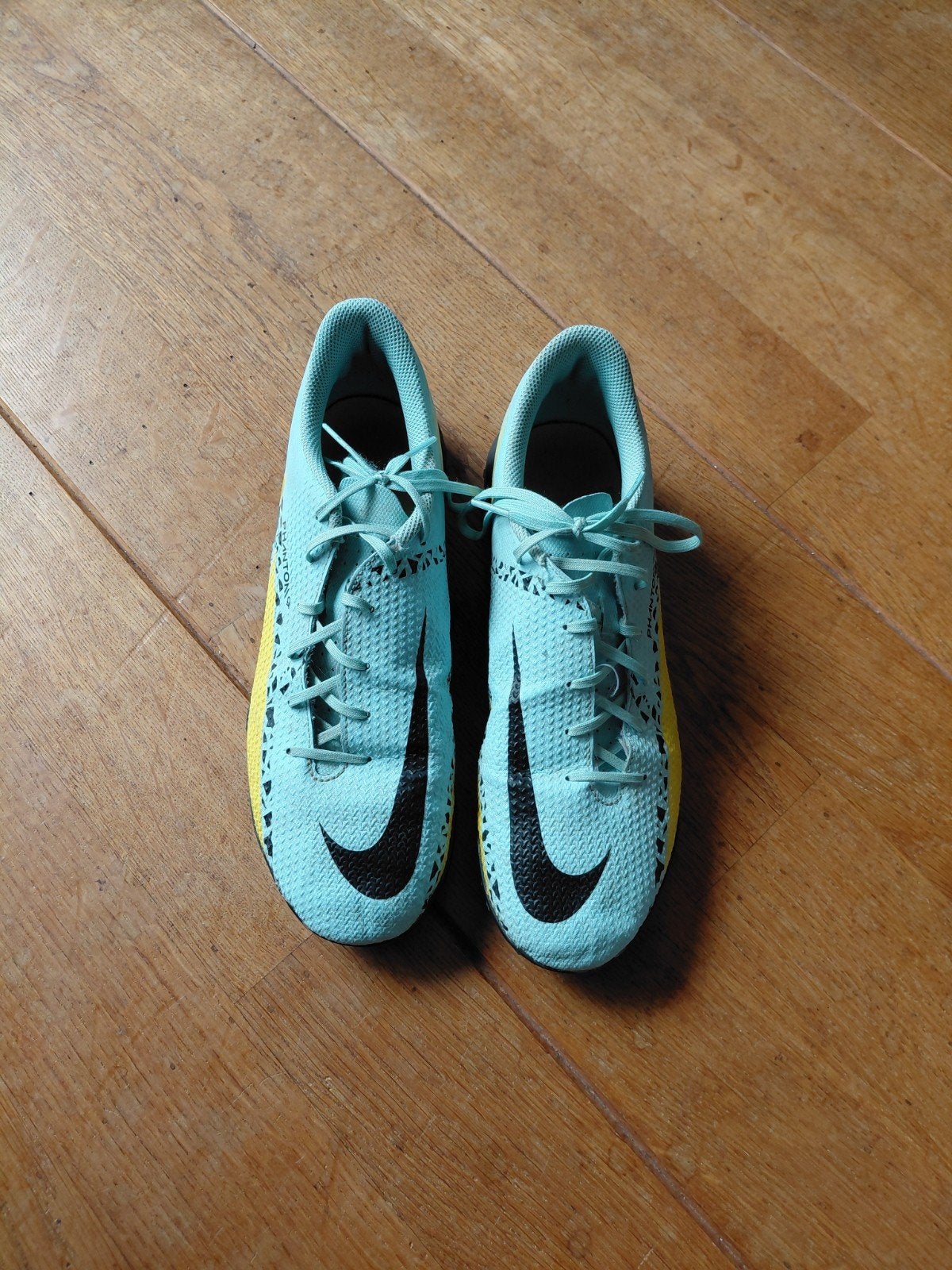Blauwe Nike voetbalschoenen maat 43 valt klein, Ophalen, Gebruikt, Maat XS of kleiner, Schoenen