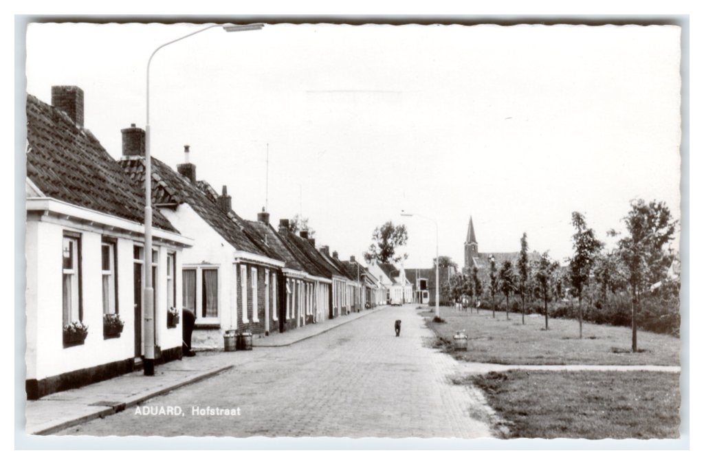 Aduard, Hofstraat, Verzenden, 1960 tot 1980, Ongelopen, Groningen