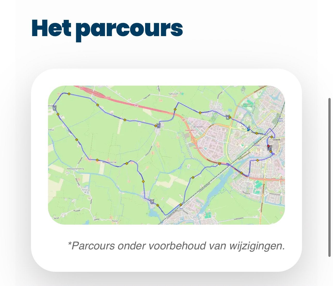 2 startbewijzen halve marathon Sneek, Twee personen