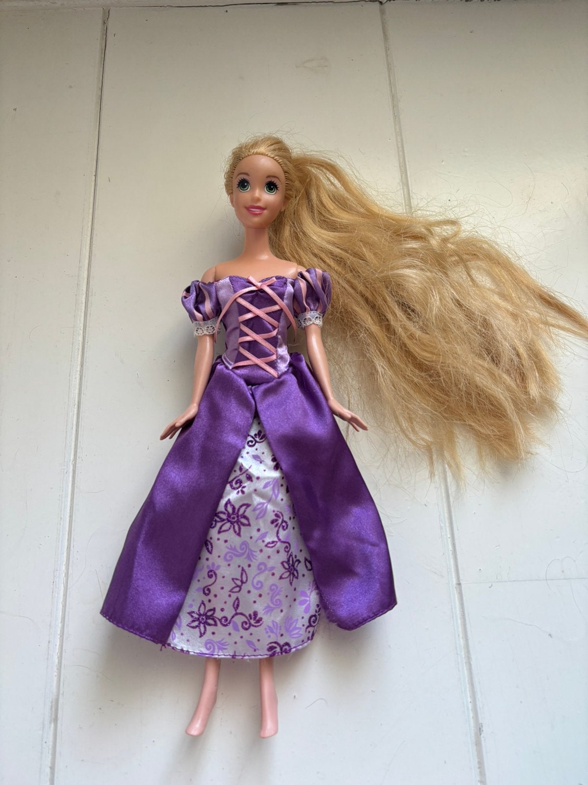 Rapunzel barbie pop, Ophalen, Zo goed als nieuw, Barbie