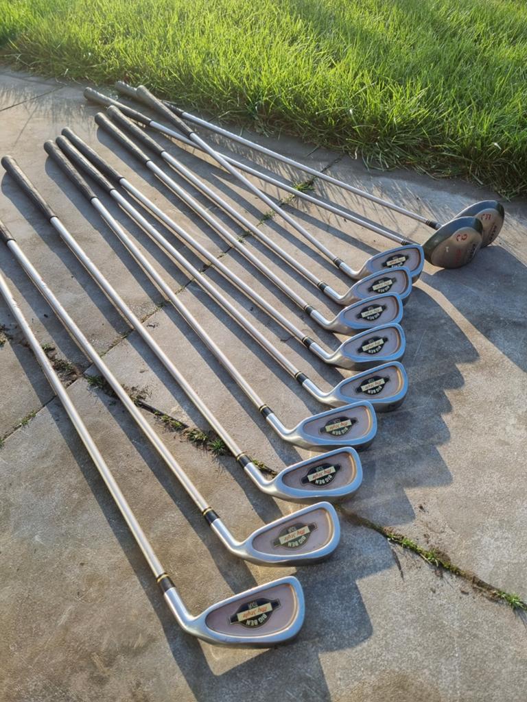 Golfset evt met tas, Ophalen, Gebruikt, Set