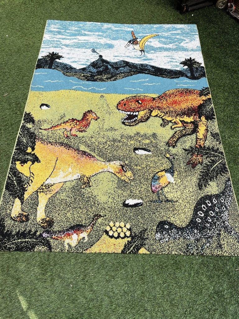 Large Dinosaur Rug, Ophalen, Gebruikt, 150 tot 200 cm, 200 cm of meer