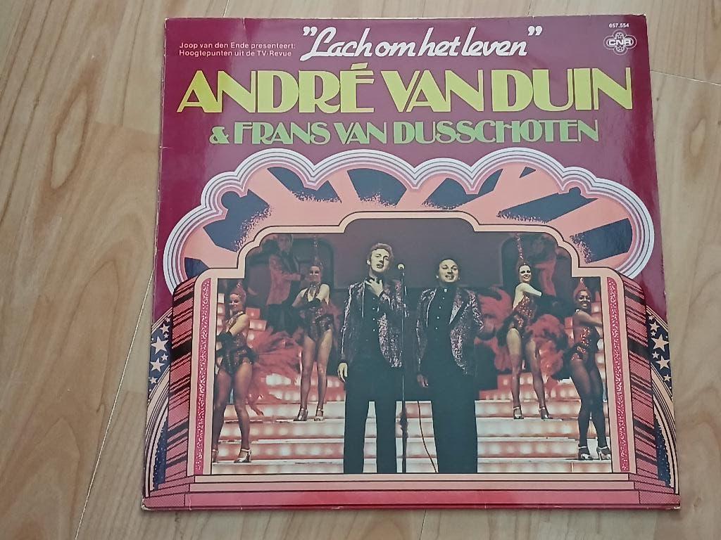 4 lp's van ANDRE van DUIN / Dik Voormekaar / meneer De Bok, Gebruikt, Ophalen of Verzenden, 1970 - 1979, Levenslied of Smartlap