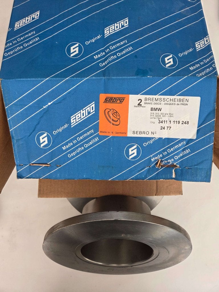 Set Sebro Remschijven BMW 3-Serie E21 E30, Niet ingevuld, Niet ingevuld, Niet ingevuld, BMW
