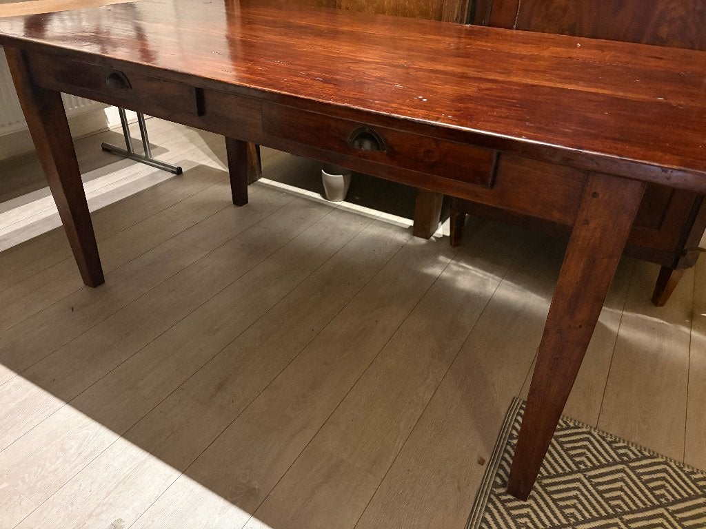 Robuuste Eiken Landelijke Kloostertafel., Ophalen, Gebruikt, Landelijke Kloostertafel, Eikenhout
