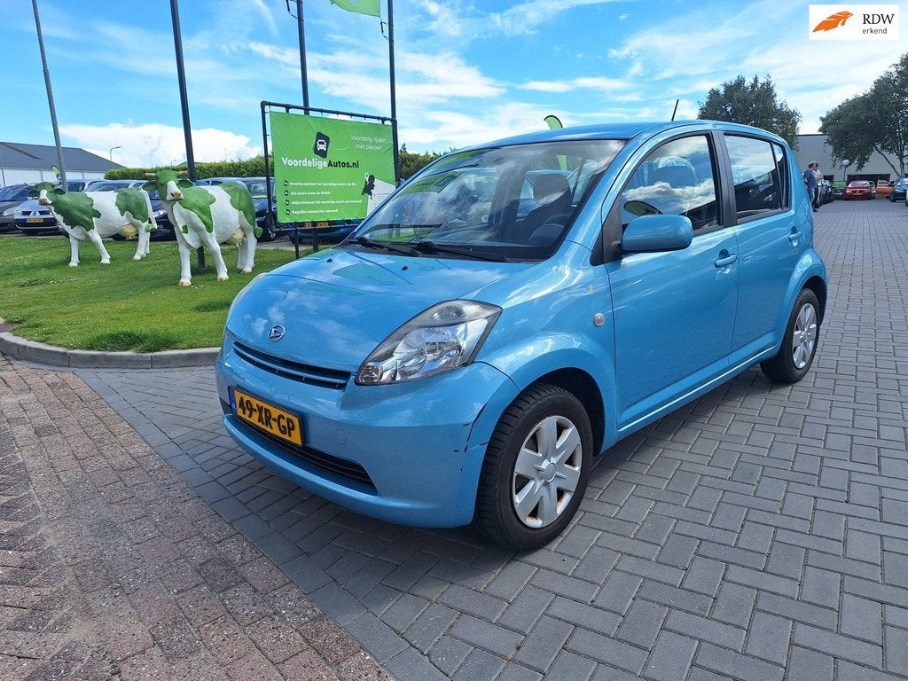 Daihatsu Sirion 2 1.0-12V Premium / Zuinig en betrouwbaar /, Auto's, Daihatsu, Voorwielaandrijving, Gebruikt, Blauw, Bedrijf