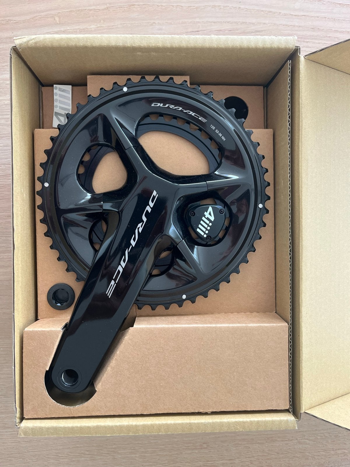 Dura-Ace 4iiii Precision 3+ Powermeter 9200 52/36 172.5mm, Fietsen en Brommers, Fietsonderdelen, Ophalen of Verzenden, Nieuw, Racefiets