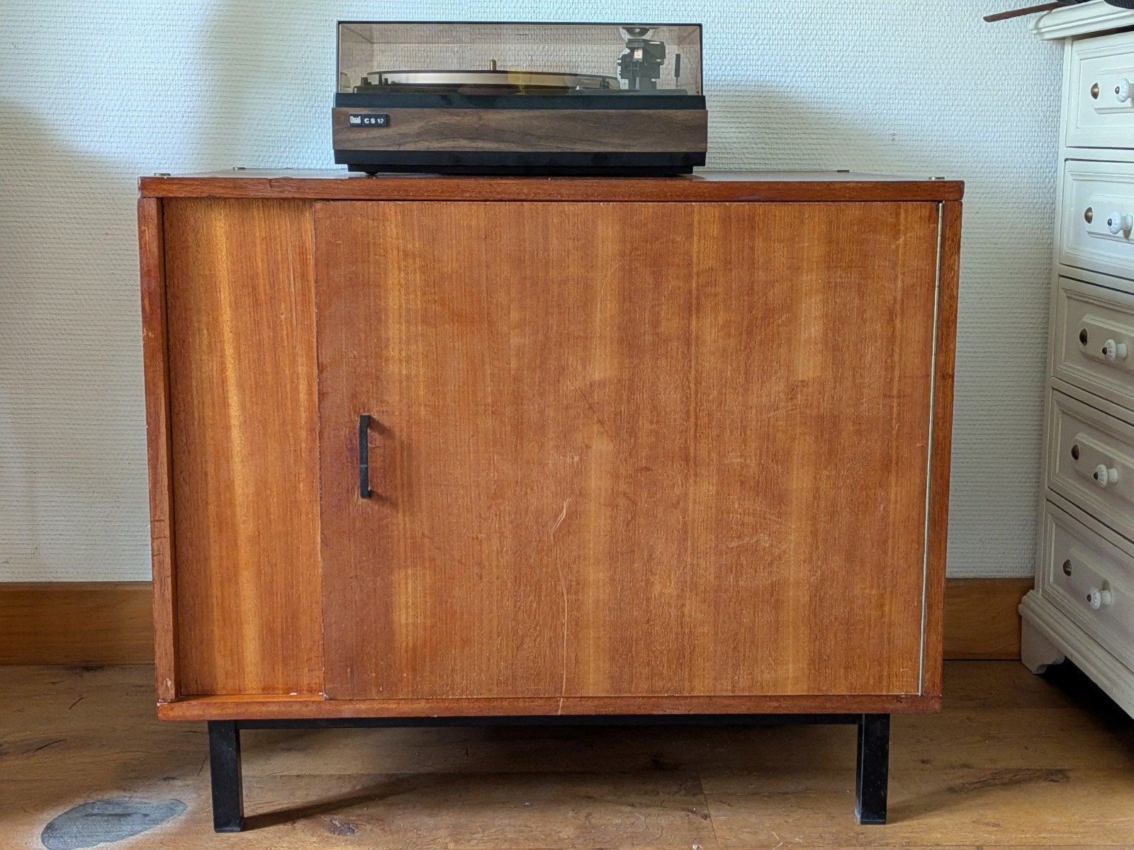 Vintage Deens Palissander Audio Meubel Jaren '60, Ophalen